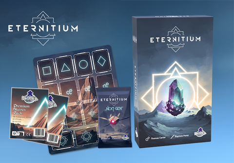 Package promo Eternitium - Extension Next-Gen - Playmat - Sleeves